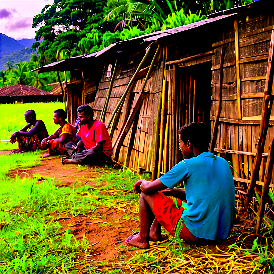 People Sitting In Countryside Png 61