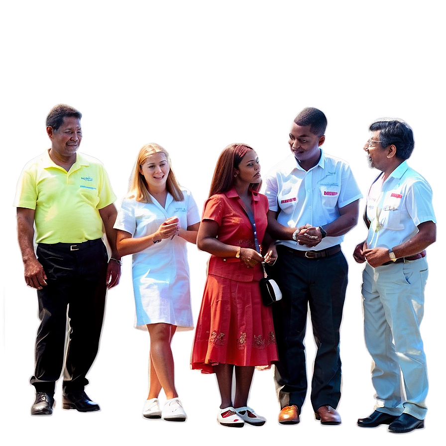 People Standing at Event PNG 15 PNG image with a transparent background, free high-resolution download