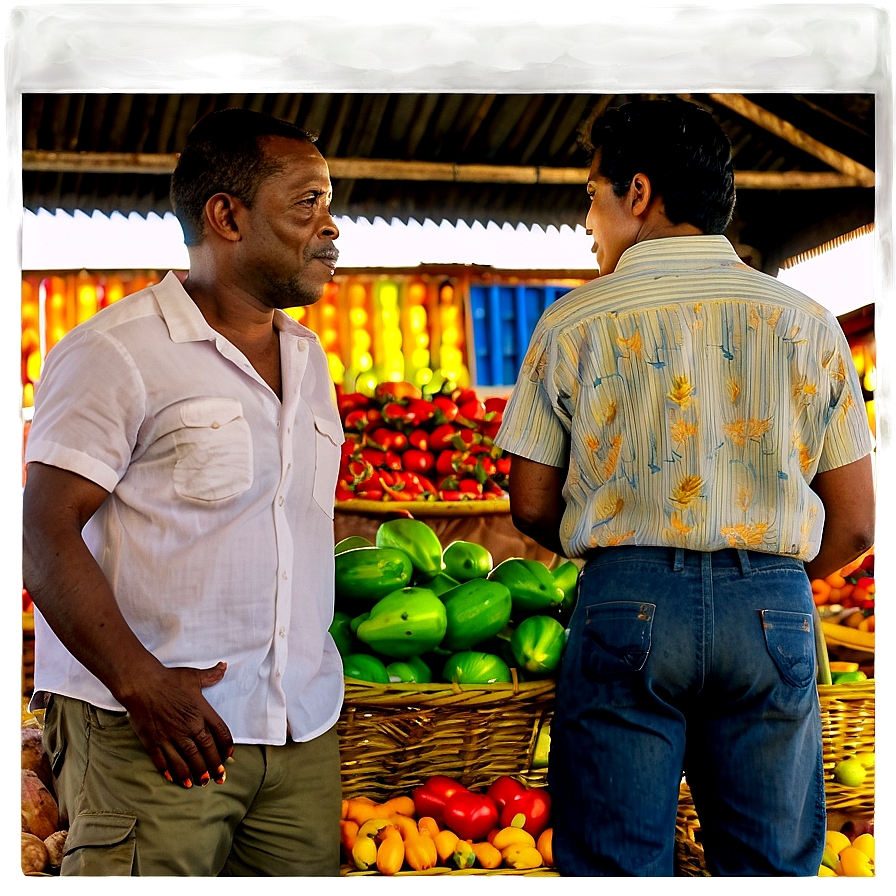 People Standing At Market Png 37