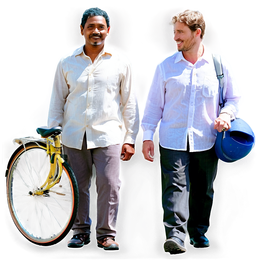 People Standing With Bikes Png Osf