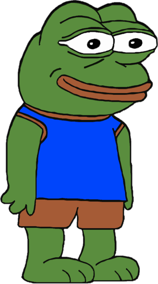 Pepethe Frogin Blue Tank Top.png