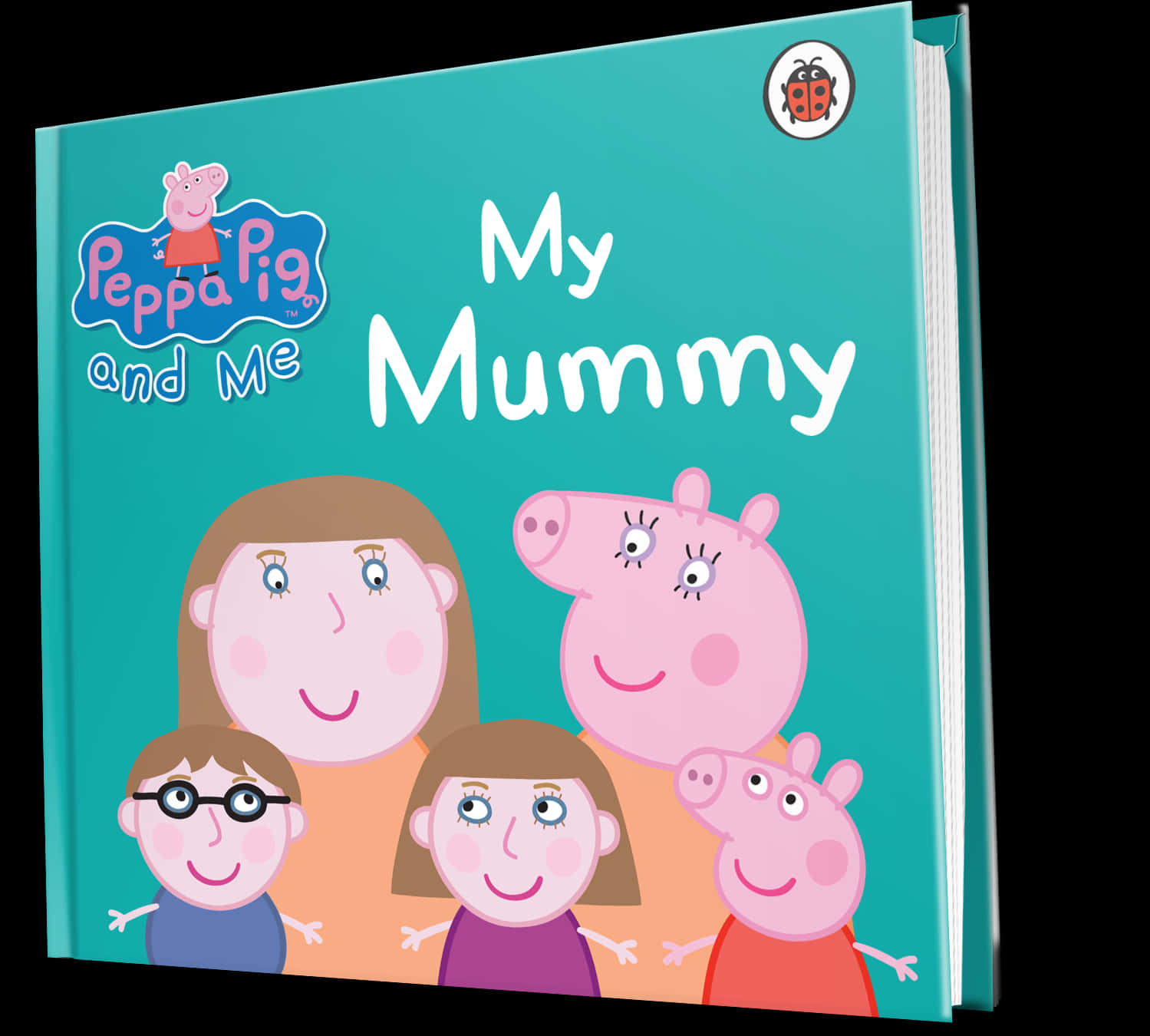 Peppa Pig My Mummy Book Cover PNG with transparent background