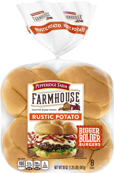 Pepperidge Farm Rustic Potato Burger Buns