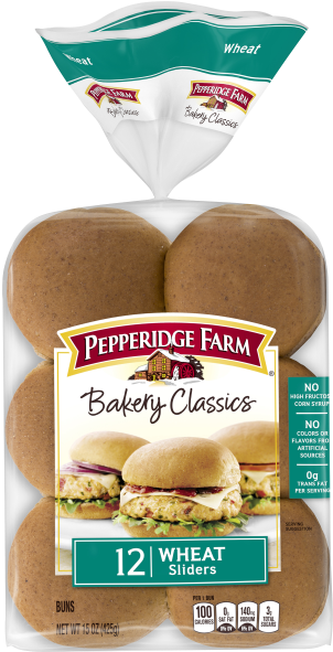 Pepperidge Farm Wheat Sliders Packaging