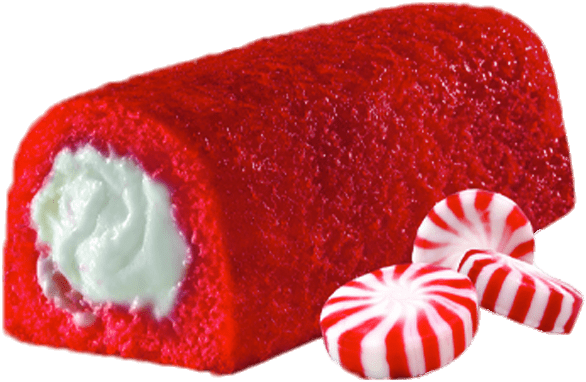 Peppermint Candy Swirl Roll