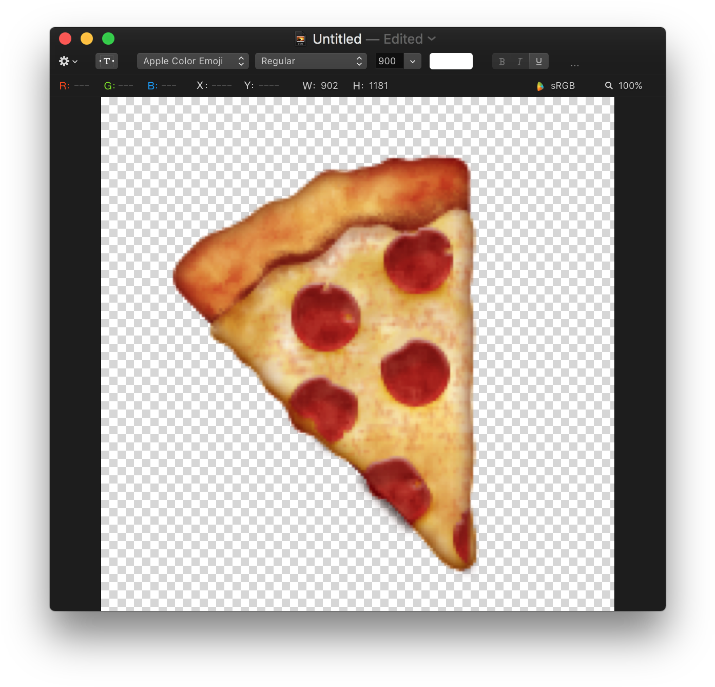 Pepperoni Pizza Slice Emoji