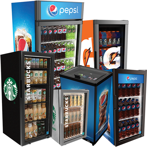 Pepsi Branded Beverage Coolers