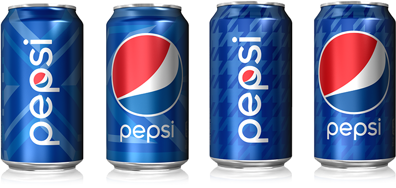 Pepsi Can Collection Display