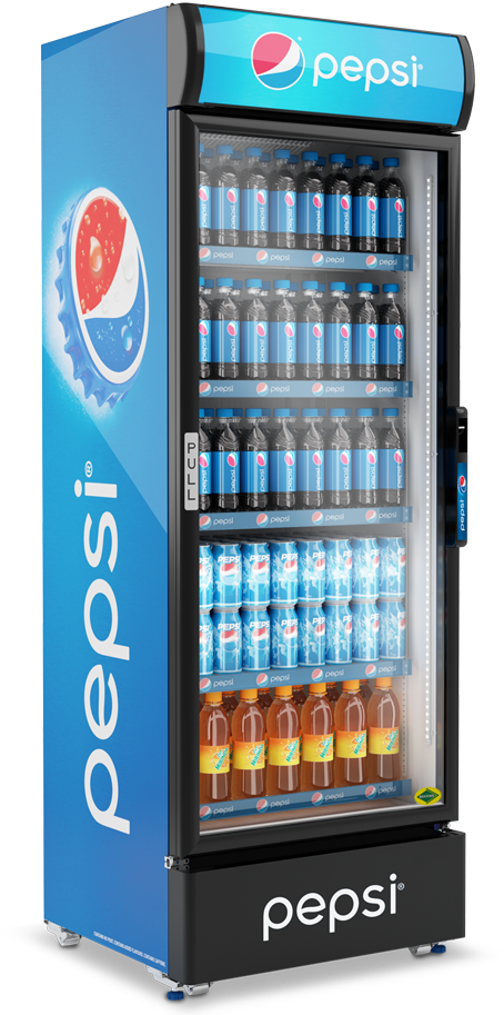 Pepsi Vending Machine Display