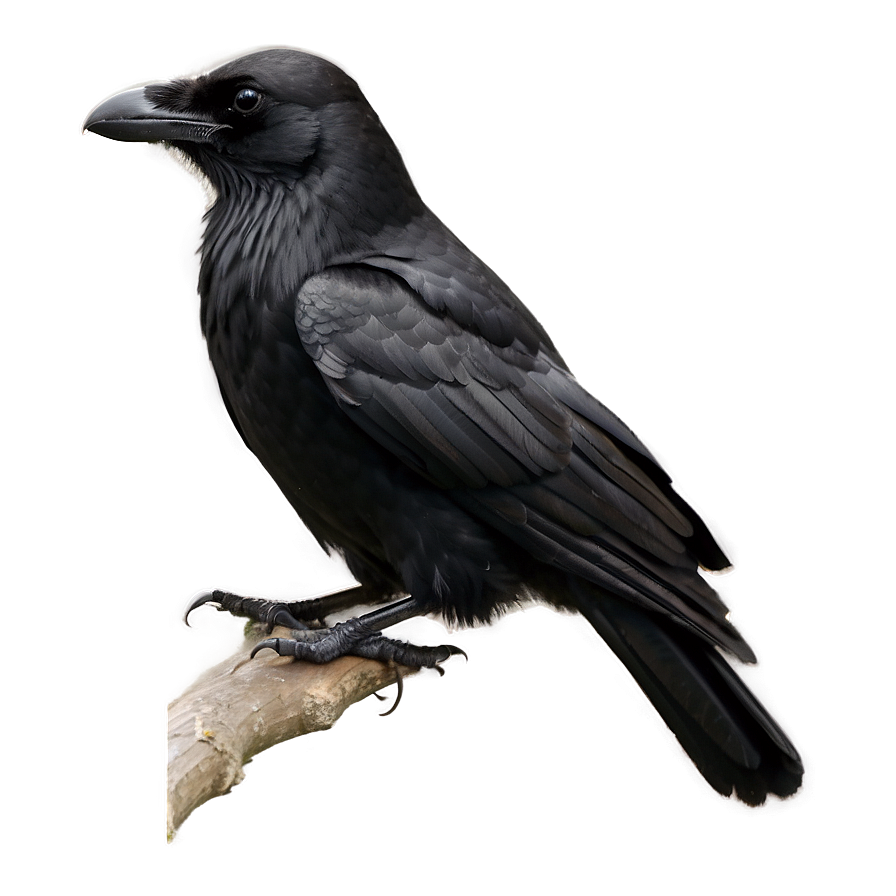 Perched Crow Png 93