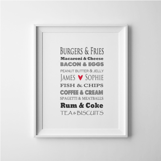 Perfect Pairings Love Couple Print