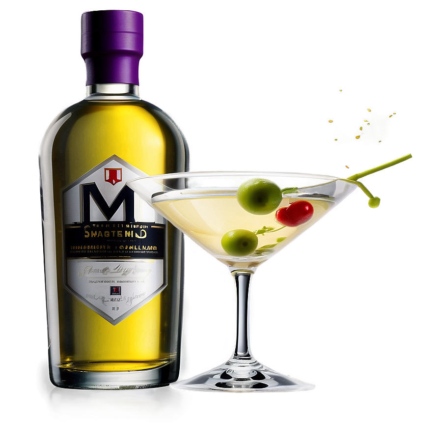 Perfectly Blended Martini Png 56