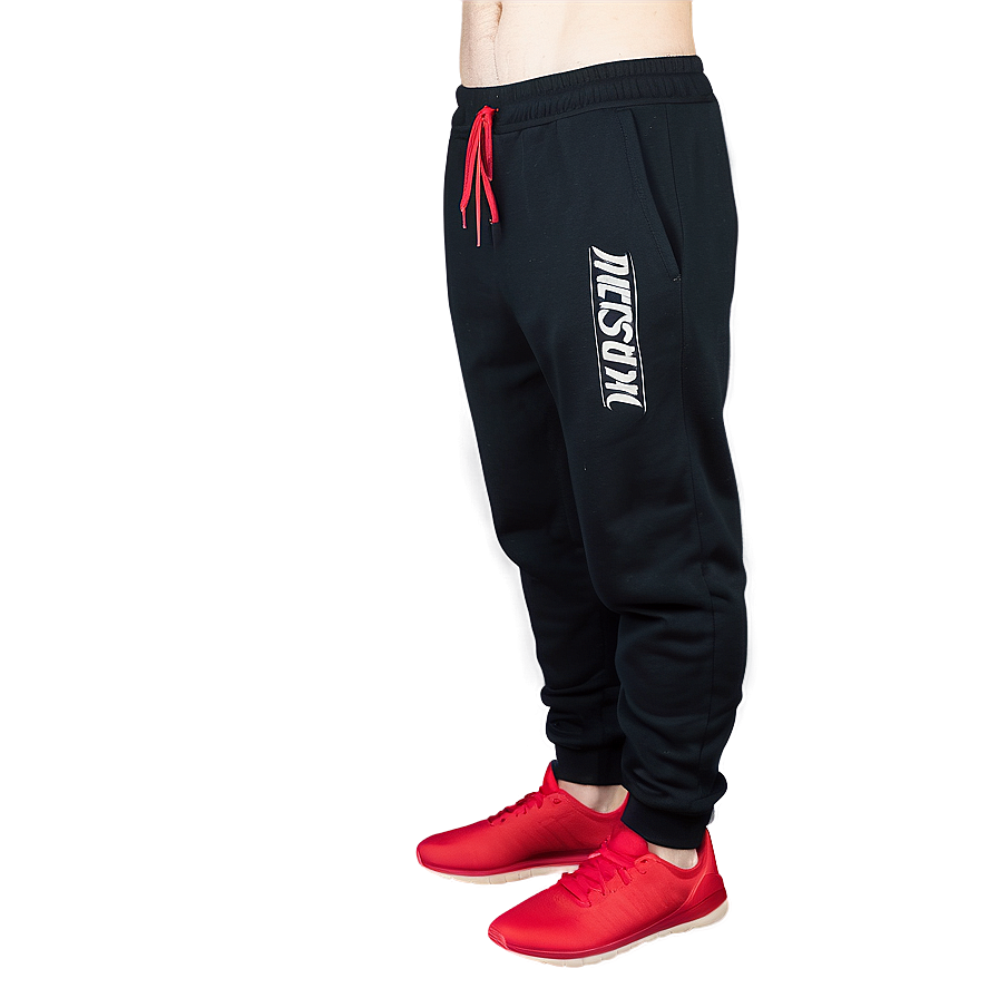 Performance Black Sweatpants Png Blj