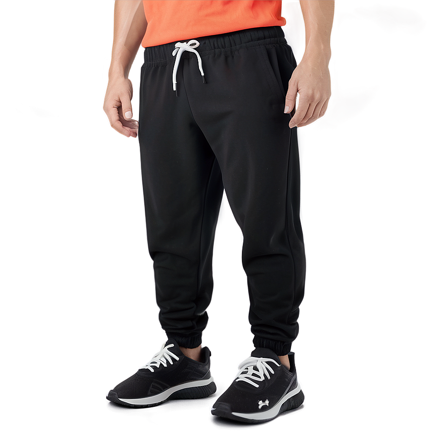 Performance Black Sweatpants Png Ccw24