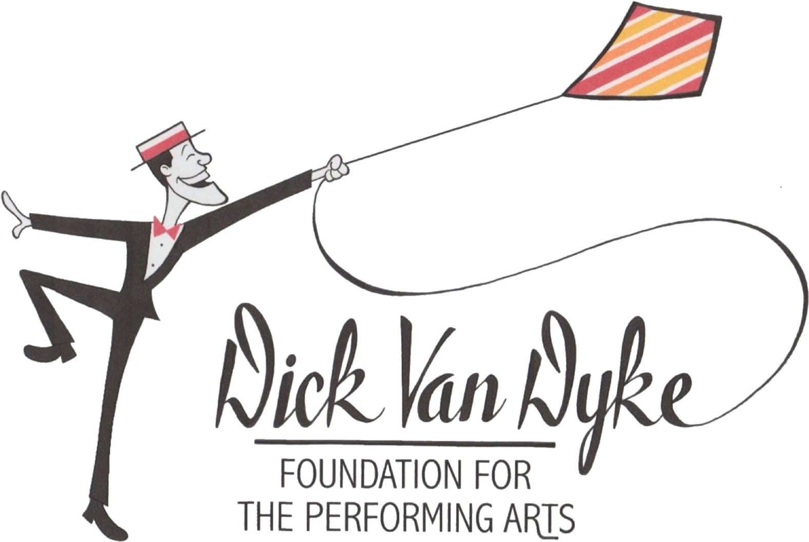 Performing Arts Foundation Logo_ Dick Van Dyke PNG with transparent background