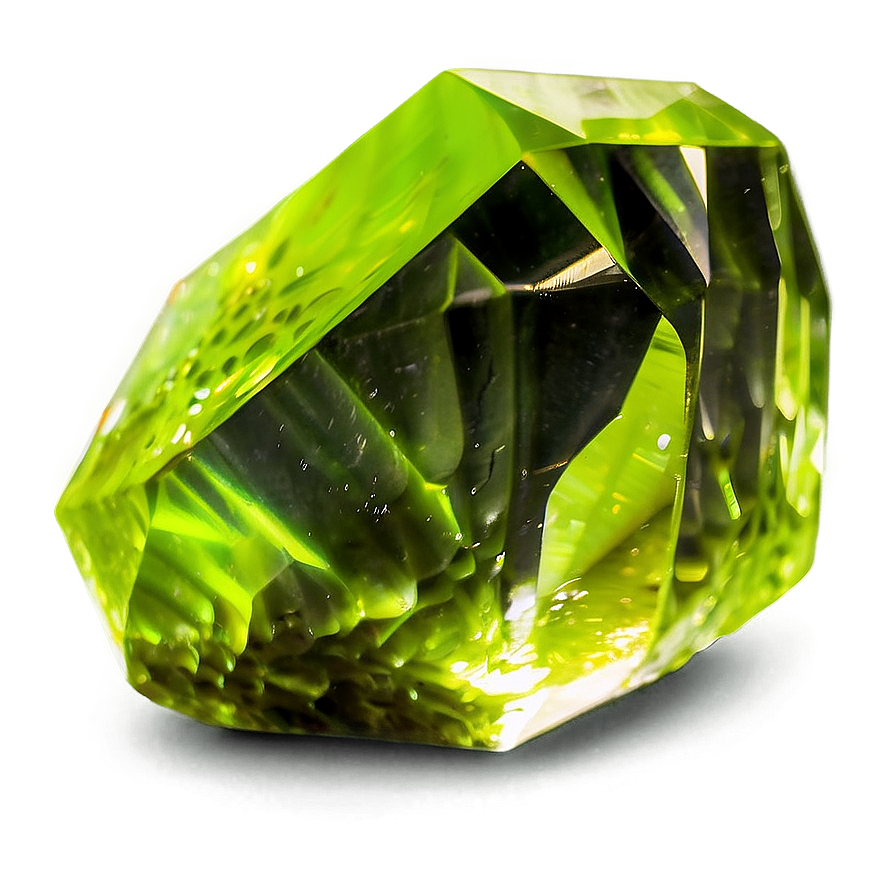 Peridot Crystal Png 05242024