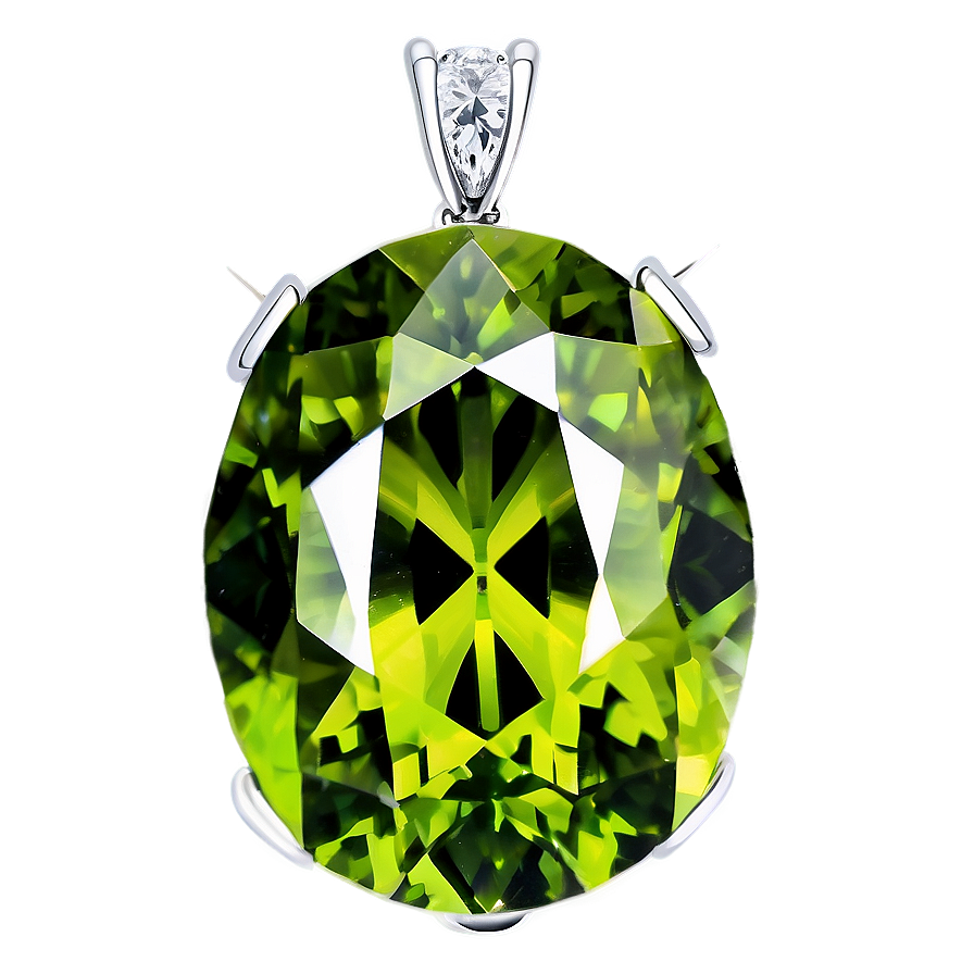 Peridot In Jewelry Setting Png Ybk