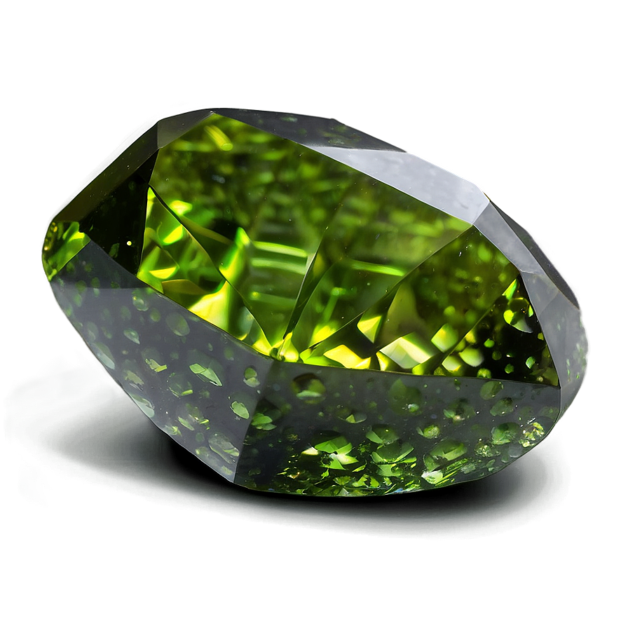 Peridot With Inclusions Png 47