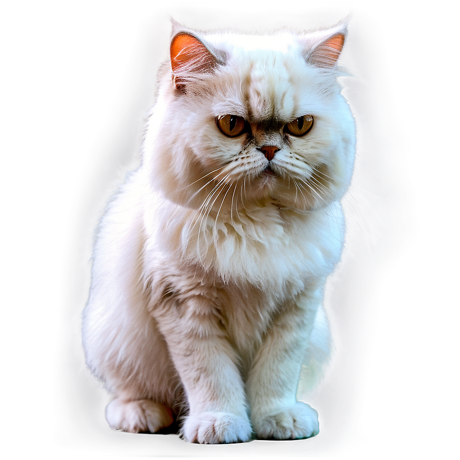 Persian Cat PNG 05232024 PNG image with a transparent background, free high-resolution download