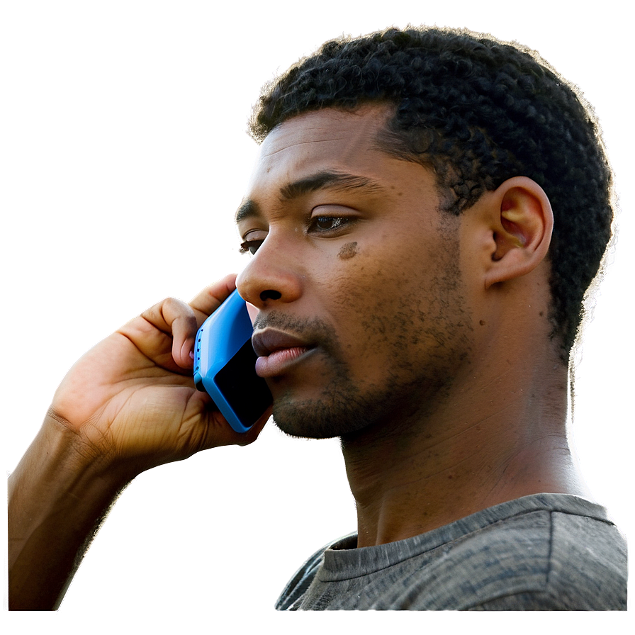 Person On Phone Png 11