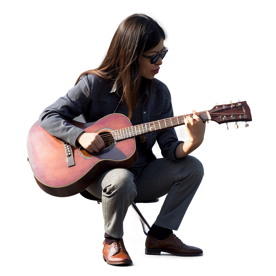 Person Playing Guitar Png Kwj