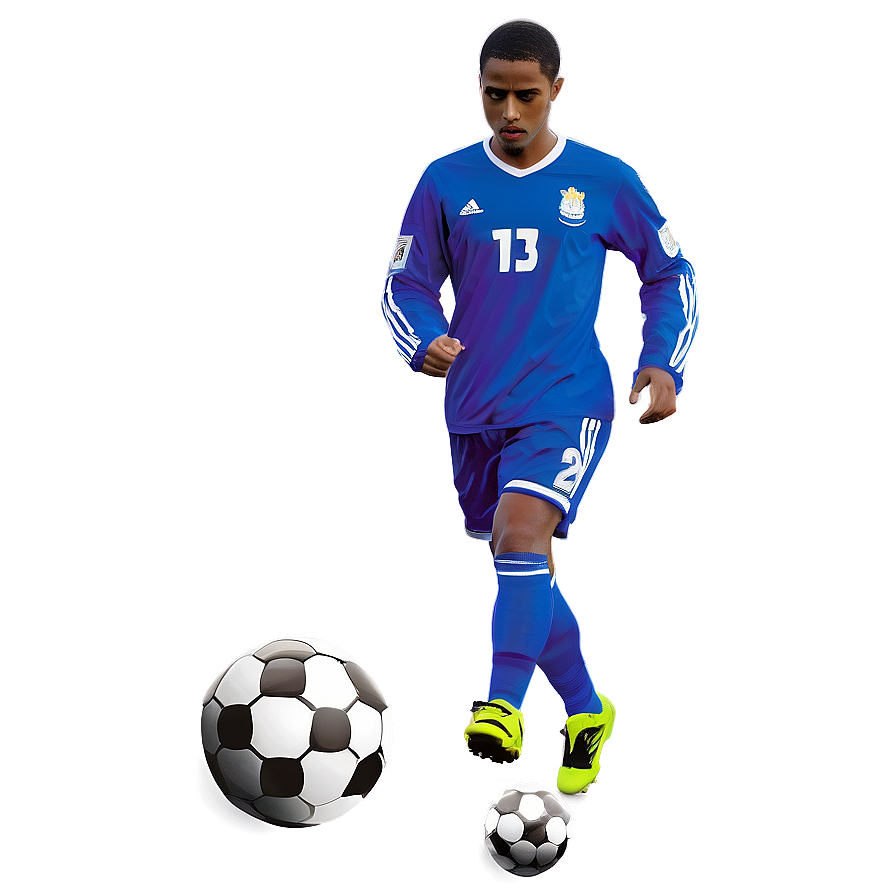 Person With Soccer Ball Png Imn