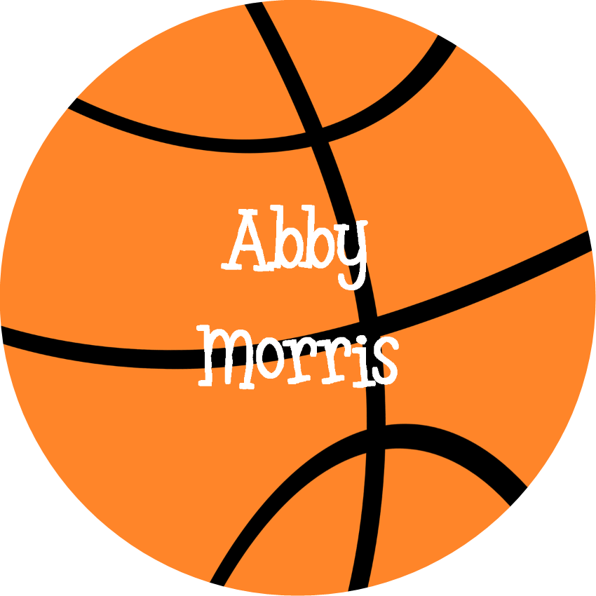 Personalized Basketball Graphic