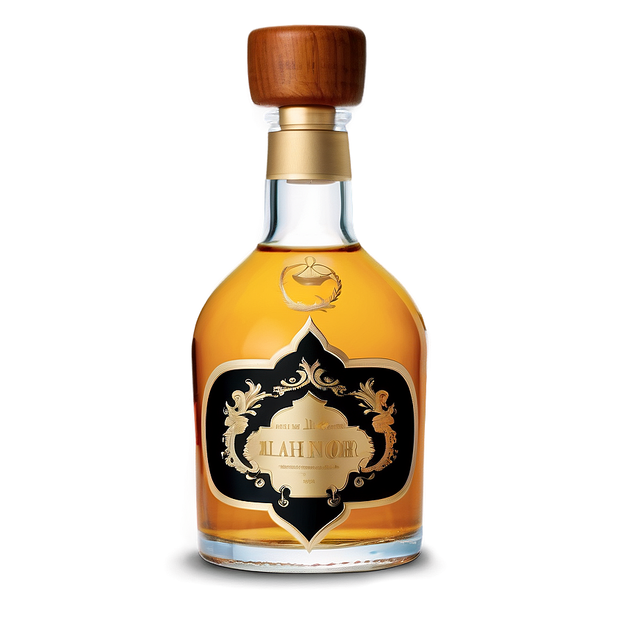 Personalized Liquor Bottle Png Kgr35