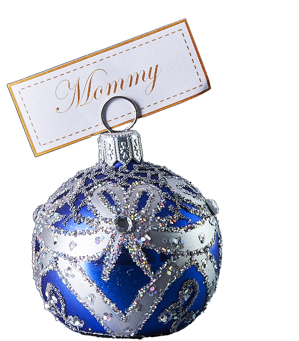 Personalized Mommy Christmas Ornament