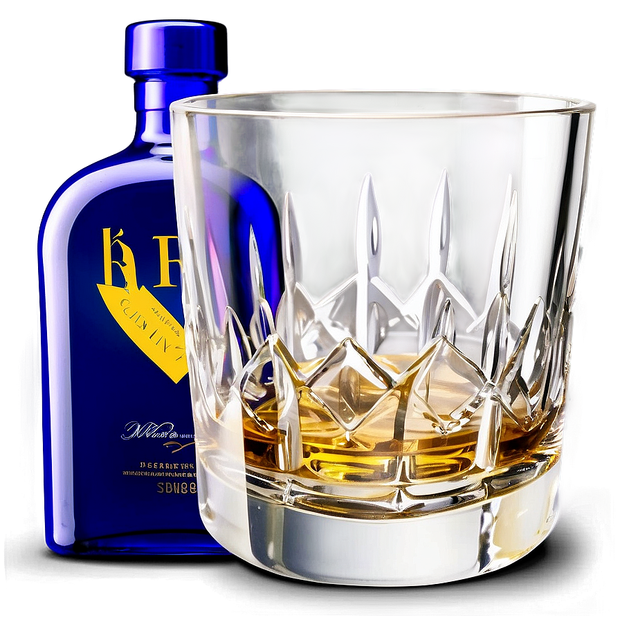 Personalized Whiskey Glass Png 64