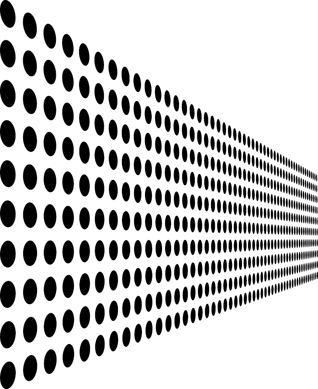 Perspective Dotted Line Illusion