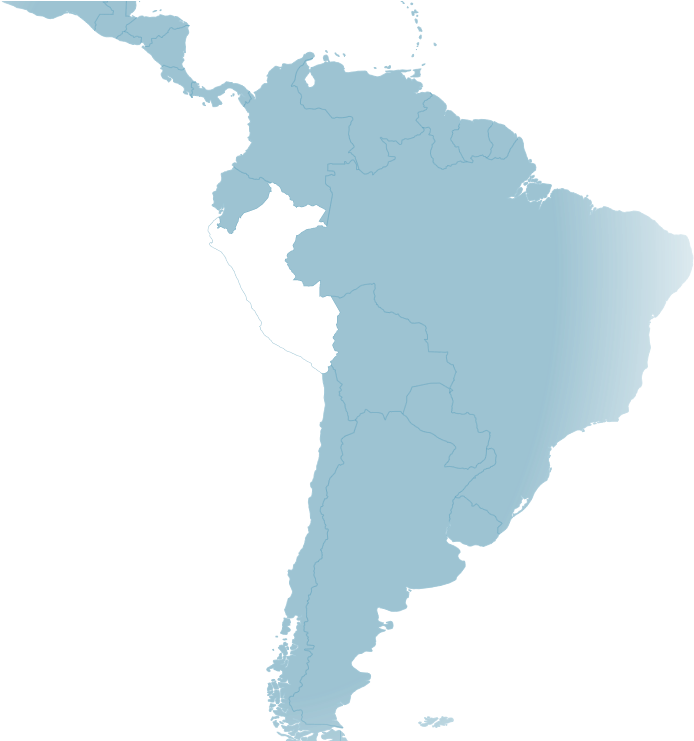 Peru - Latin America Map Png, Transparent Png PNG with transparent background