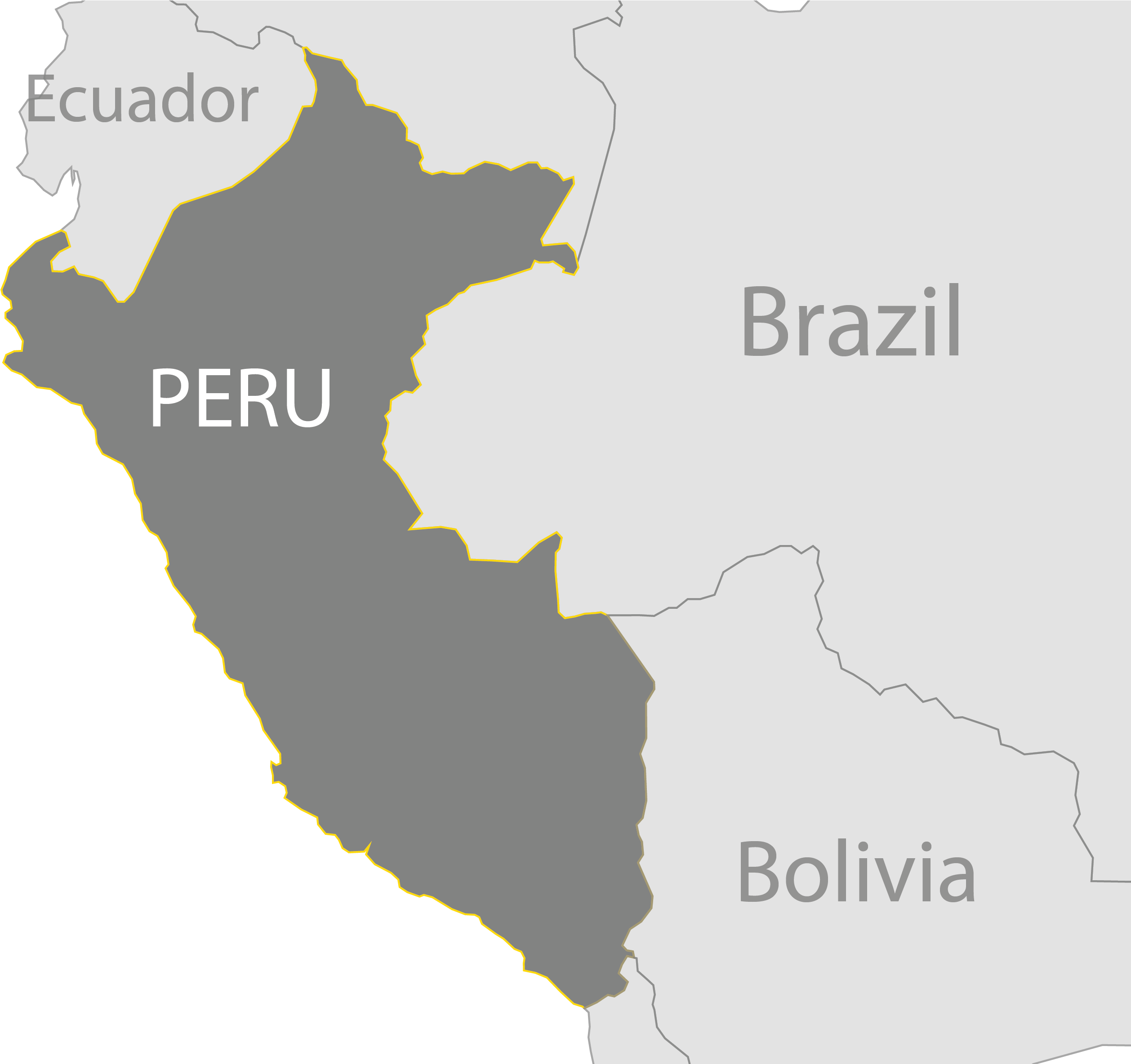 Transparent Map Vector Png - Peru Map Clipart, Png Download PNG with transparent background
