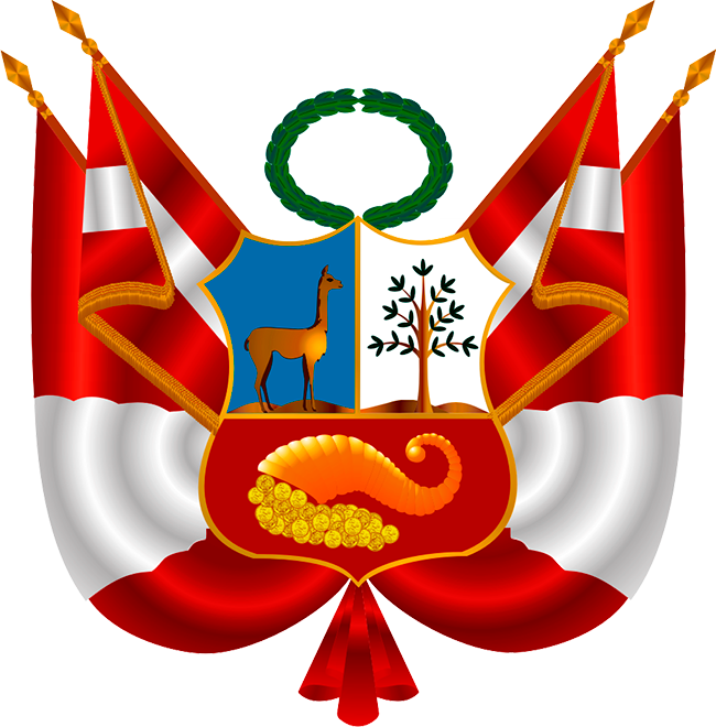 Peruvian Coatof Arms Graphic