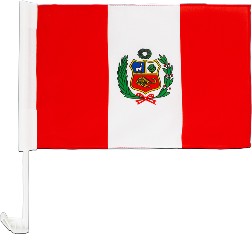Peru Car Flag 12x16' - Peru, HD Png Download PNG with transparent background