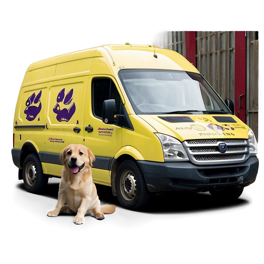 Pet Food Delivery Van Png Upe60