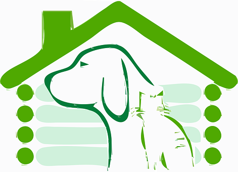 Pet Friendly Home Graphic PNG with transparent background