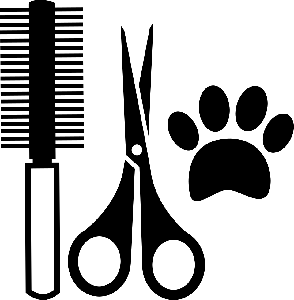 Pet Grooming Tools Icon