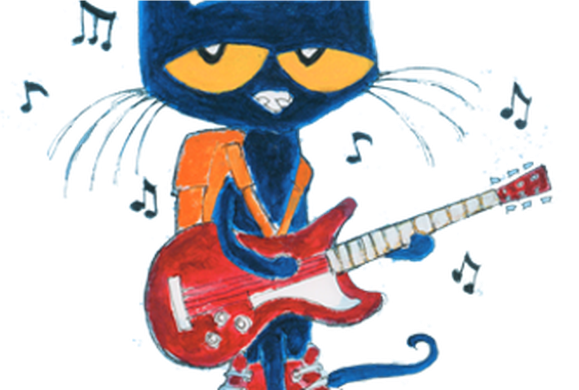 Pete The Cat Playing Guitar