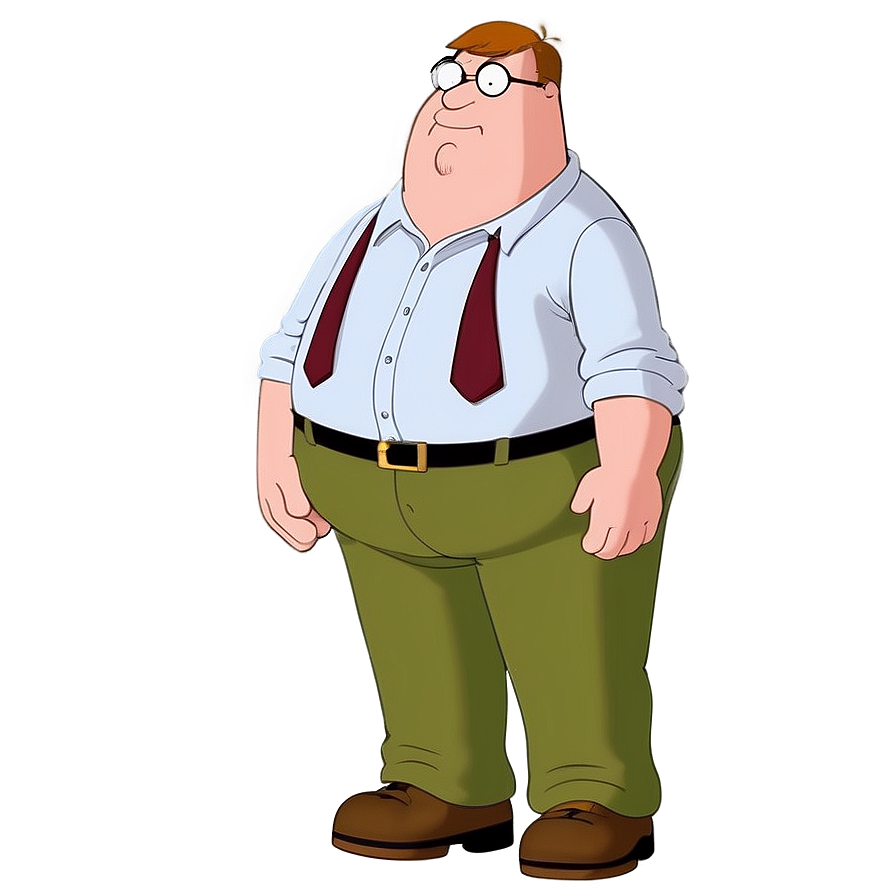 Peter Griffin Character Art PNG rlt PNG with transparent background