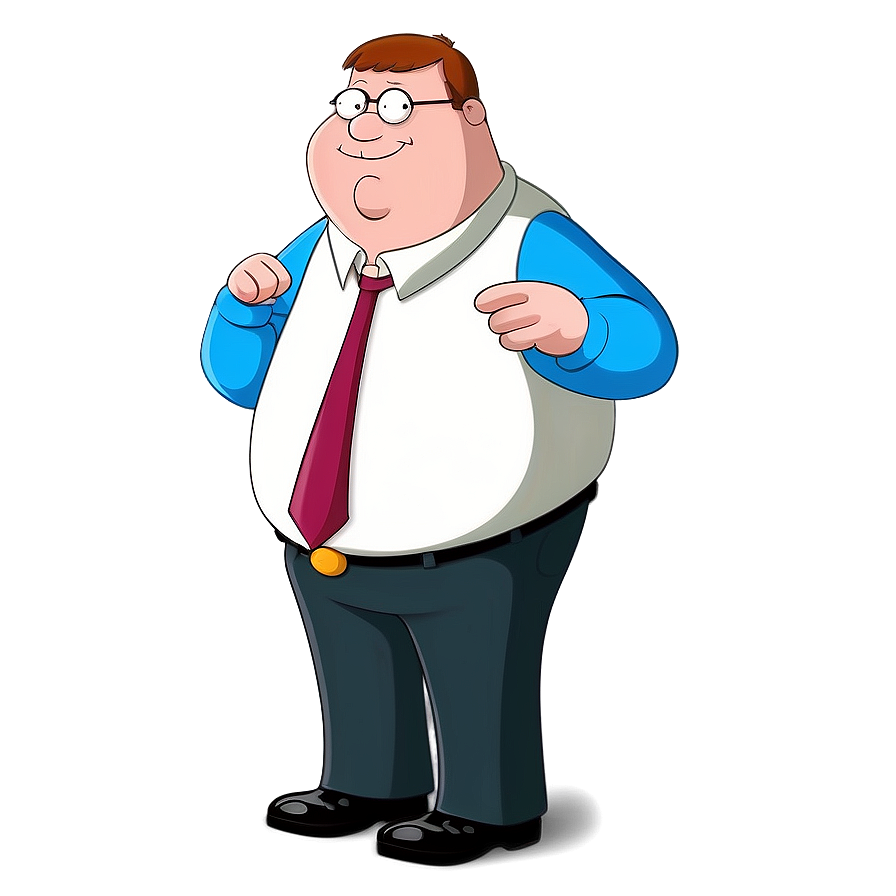 Peter Griffin Illustration PNG 05062024 PNG with transparent background