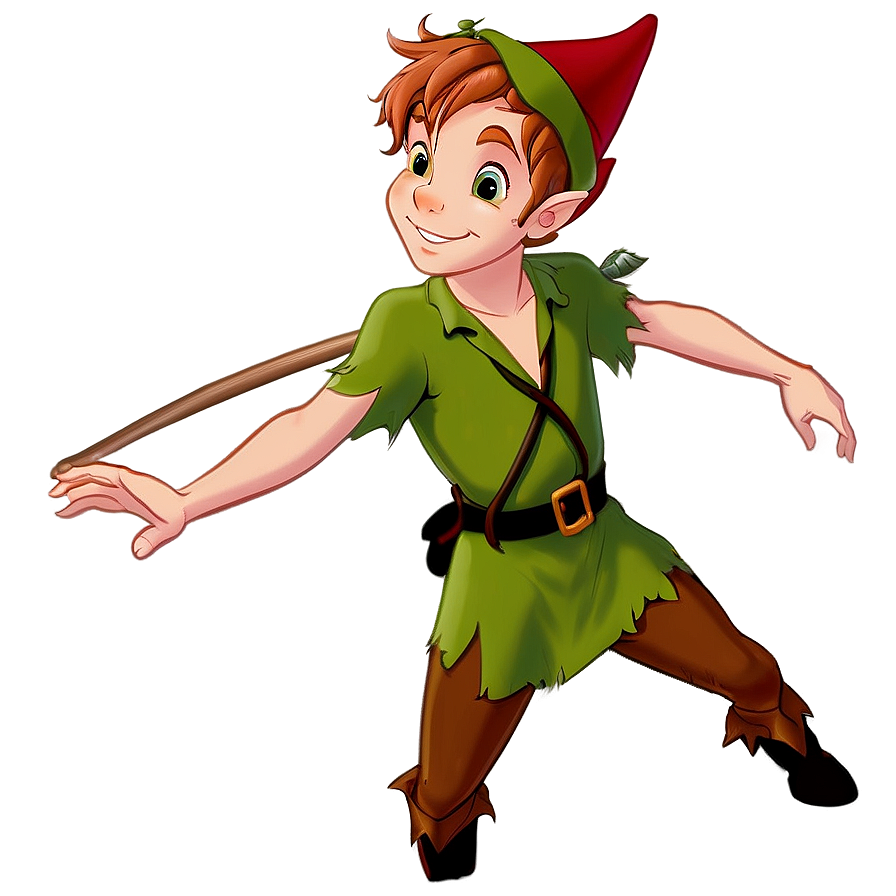 Peter Pan Flying PNG iyk PNG with transparent background