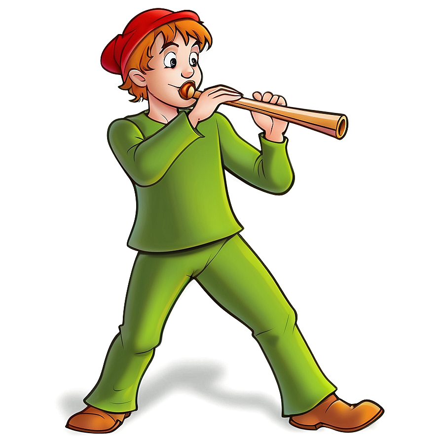 Peter Pan Playing Pan Flute PNG 27 PNG with transparent background