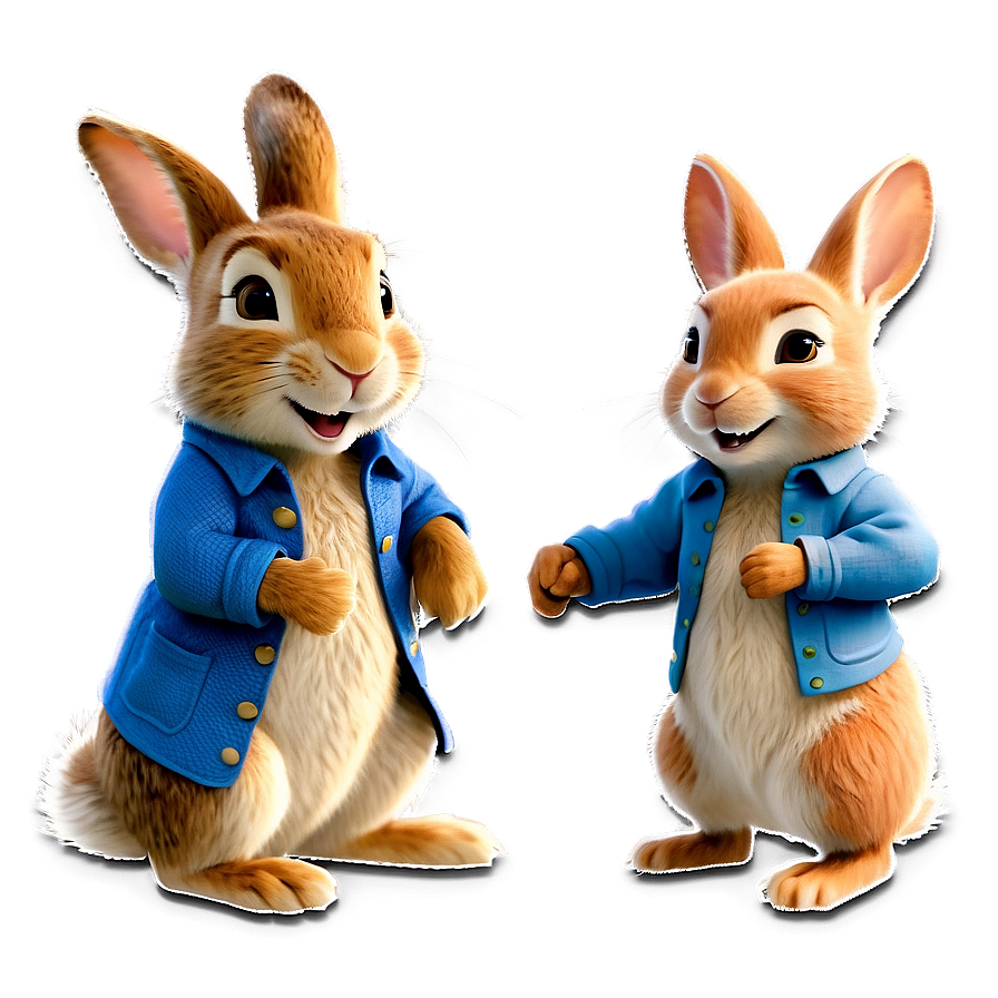 Peter Rabbit And Siblings Png Clu