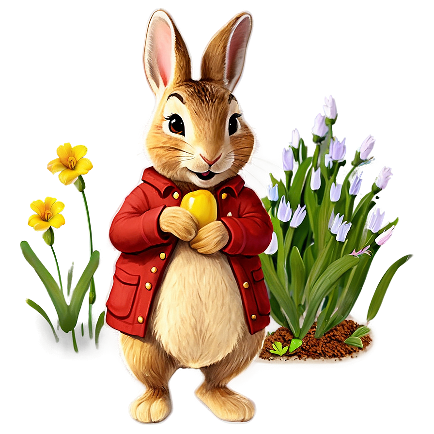 Peter Rabbit And The Busy Bee Png 06262024