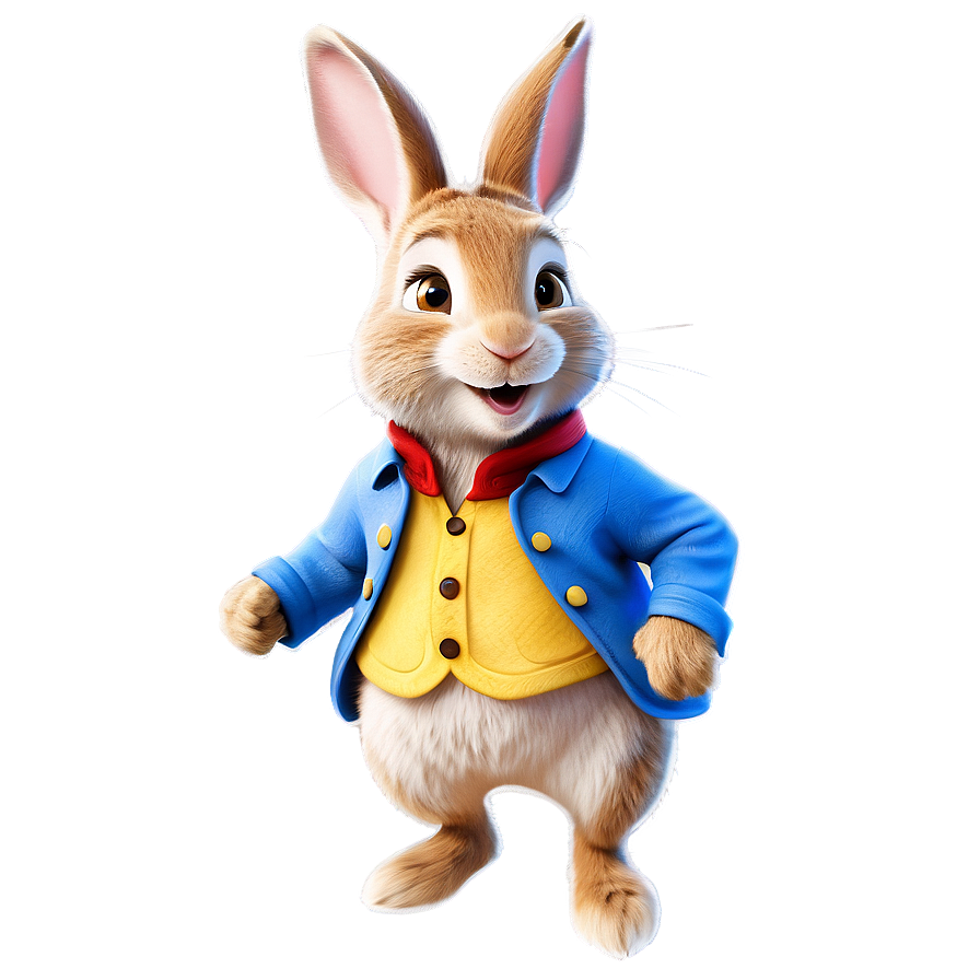 Peter Rabbit Cartoon Design Png Xie