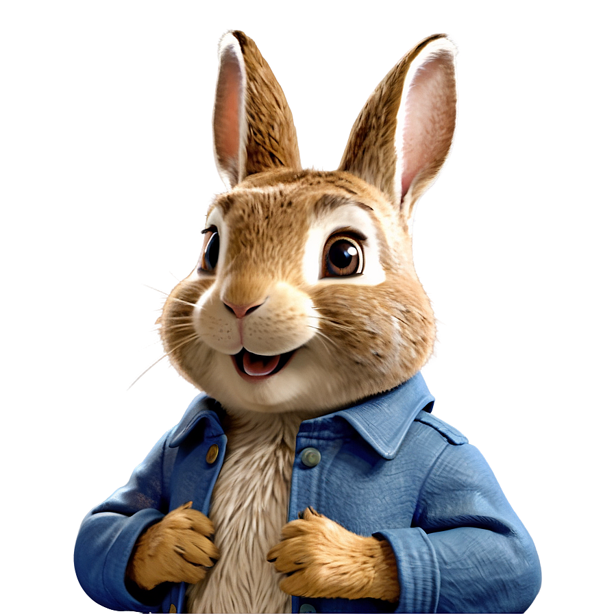 Peter Rabbit Cartoon Design Png Xof31