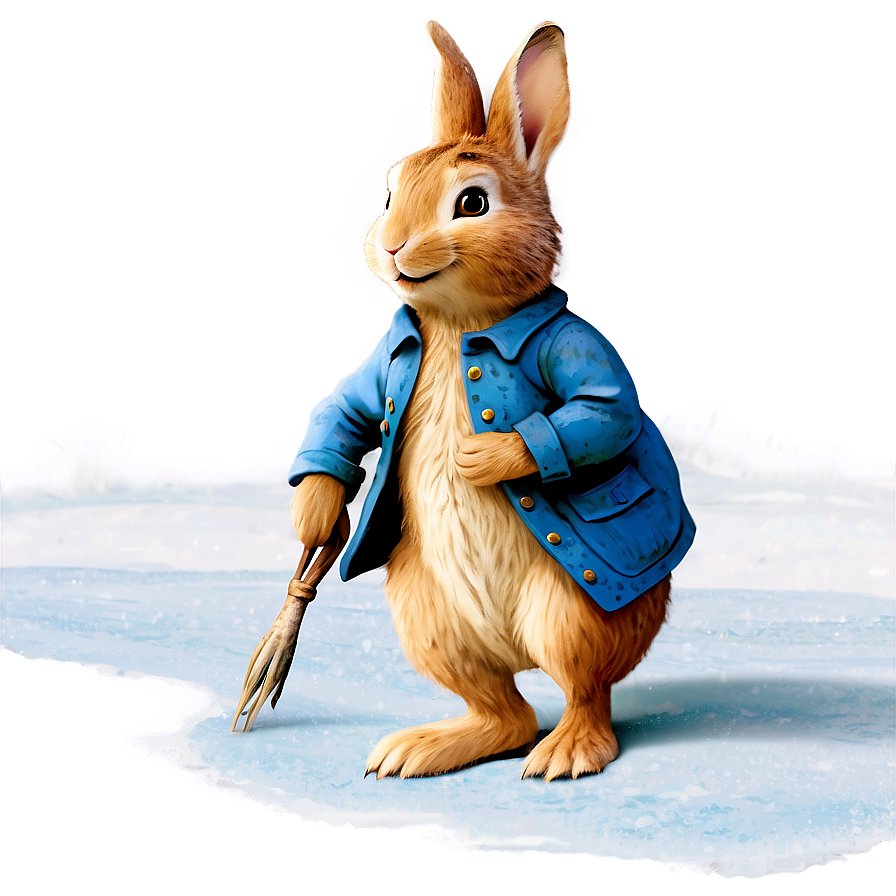 Peter Rabbit In The Snow Png 84