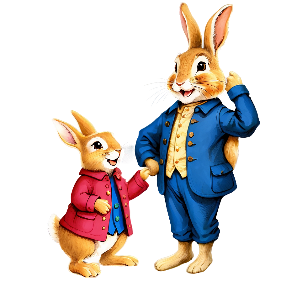 Peter Rabbit Storybook Art Png Bvo