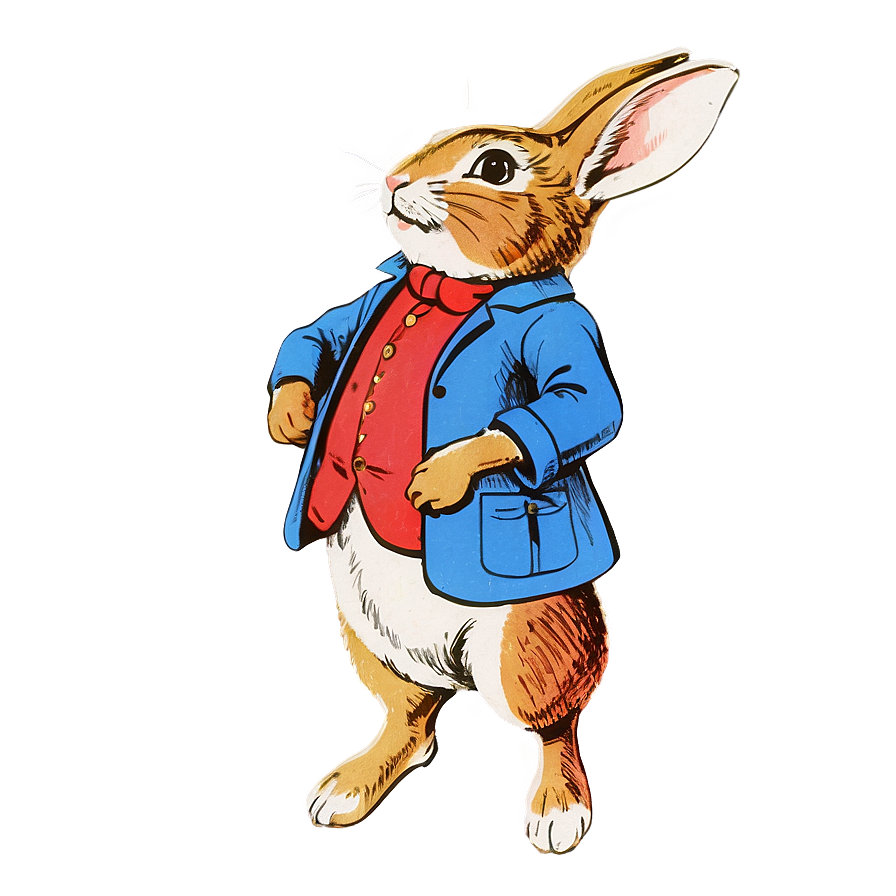 Peter Rabbit Vintage Drawing Png Rli